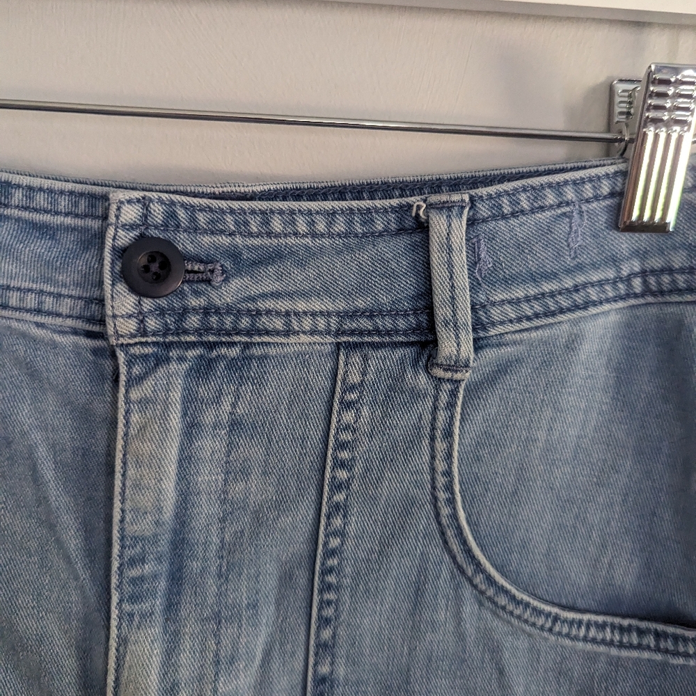 Women's Madewell High Rise Cuffed Denim Shorts 26 - Picture 4 of 8